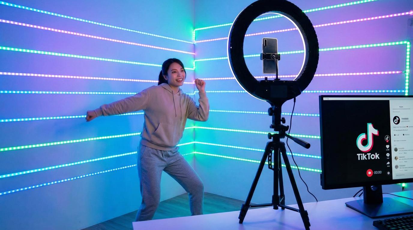 精神小妹视频：TikTok风格创意舞蹈短视频